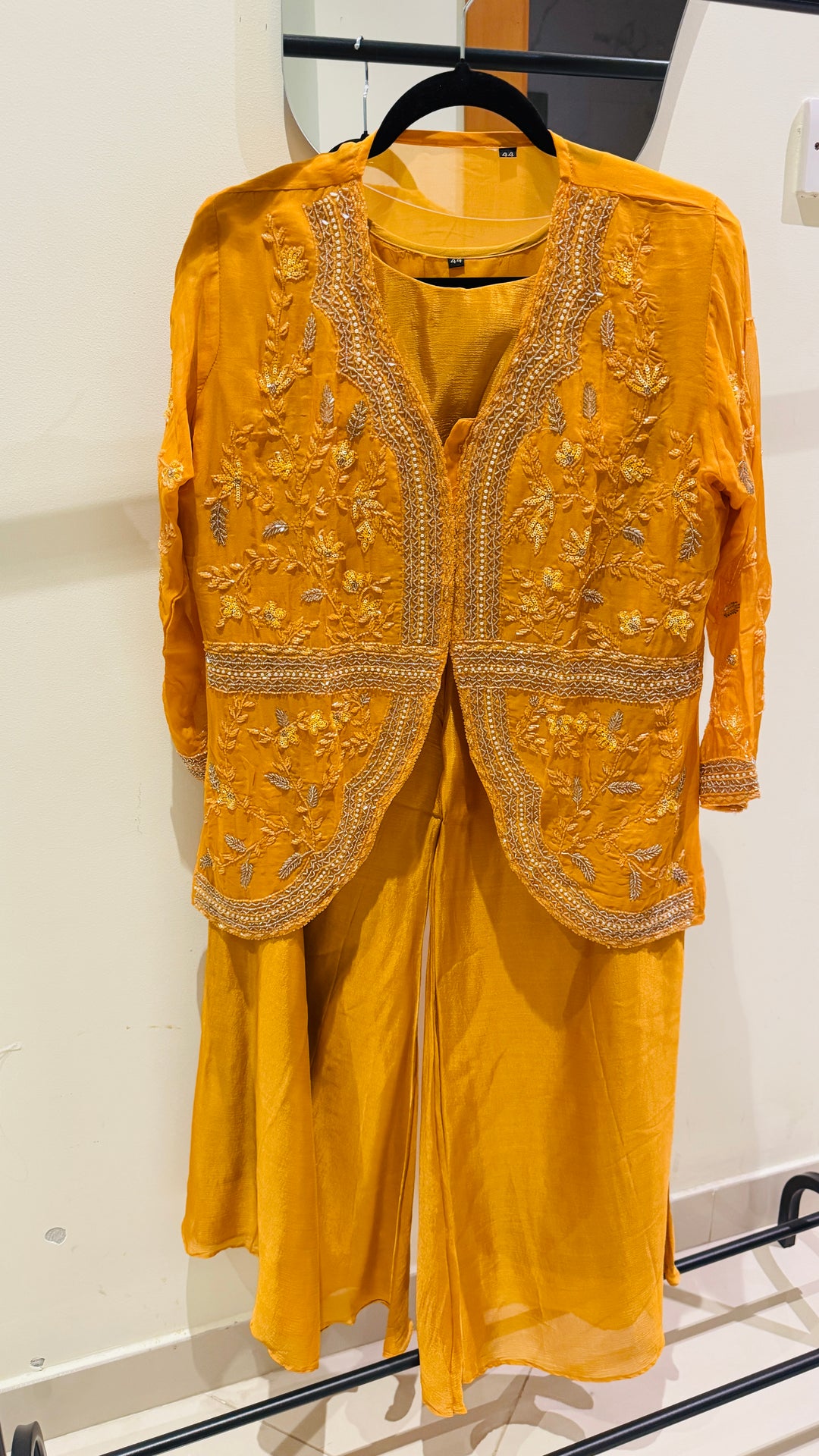 Indo western Jacket Style Palazzo Set